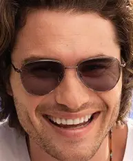 Bronze Aviator Sunglasses